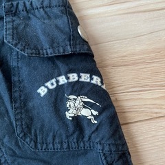 BURBERRY ハーフパンツ 紺 120の画像