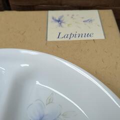 iwaki Corelle Lapinue 皿 3つ仕切り 花柄の画像