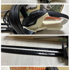 アイリスオーヤマ HEDGE TRIMMER 充電式ヘッジトリマー JHT530　の画像