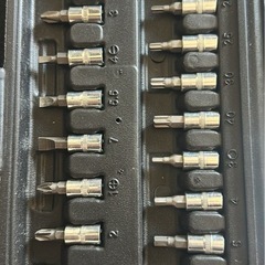 ソケットレンチ スパナ ラチェット 工具セット           の画像