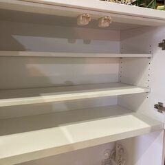 【愛品館 市原店】ニトリ｜コパン80KB｜2枚扉キッチンボードの画像