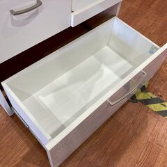 【愛品館 市原店】ニトリ｜コパン80KB｜2枚扉キッチンボードの画像