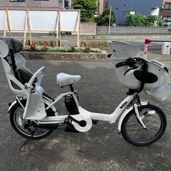 【札幌市北区】ブリジストン 電動アシスト自転車3人乗り　の画像
