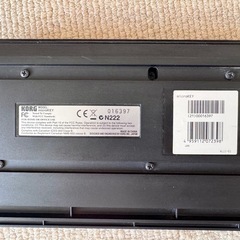 KORG microKEY 37鍵 MIDIキーボードの画像