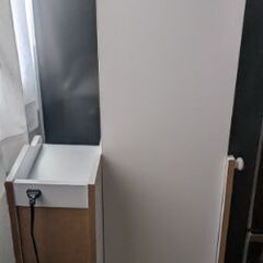 姿見付きドレッサー◯コンセント付き◯ホワイトの画像