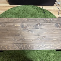 ヴィンテージ アイアンテーブル 120×60 の画像