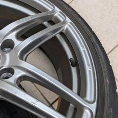 18インチホイールタイヤセット　4本の画像
