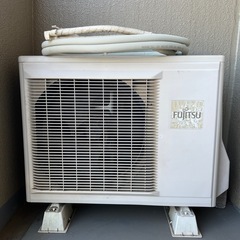【お譲り先決定】 2010年製USEDエアコン　富士通ゼネラル/FUJITSUルームエアコンノクリアAS-S25W-Wの画像