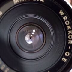 優良品　希少　MINOLTA W.ROKKOR-QE 35mm F4の画像
