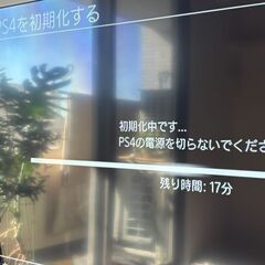 PS4　プレイステーション4　CUH-1200A　コントローラー2つ　初期化済みの画像