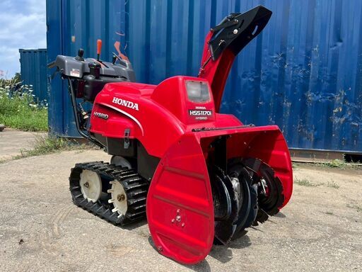 ホンダ ハイブリッド除雪機 HSS1170i 電動シューター ハイブリッド除雪機「HSS1170i」を新発売 | Honda 企業情報サイト