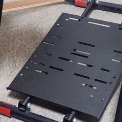 ハンコンスタンド　レーシングホイールスタンド　折り畳み式の画像
