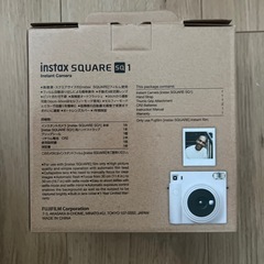 FUJIFILM フジフィルム instax Square SQ1 本体の画像