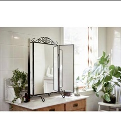 三面鏡　IKEA 廃盤の画像