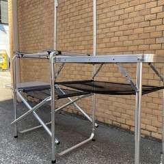 キャンプ用　収納家具の画像