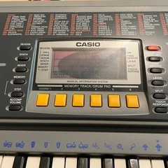 CASIO　電子キーボードの画像