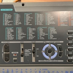 CASIO　電子キーボードの画像