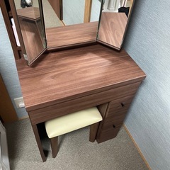 美品　服部家具　ドレッサー　の画像