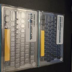 Nuphy air75 v2 cowberry +キーキャップ2種+おまけの画像