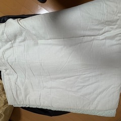 無料⭐︎敷布団　シングル　カバー付き　中古の画像