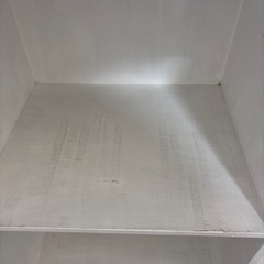 カラーボックス　ホワイトの画像
