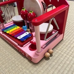 おもちゃの楽器の画像