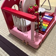 おもちゃの楽器の画像