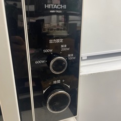 【中古】 ¥2,000 日立電子レンジ　焼け有り　【IG058】の画像
