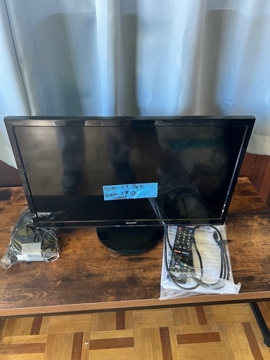 ?①テレビ　　24型　HDD付き