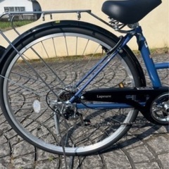 早い者勝ち！27インチ　 極美品　ほぼ未使用　自転車　6段変速　室内保管　通勤　通学　高校　クロスバイク　サイクル　中学　の画像