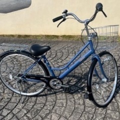 早い者勝ち！27インチ　 極美品　ほぼ未使用　自転車　6段変速　室内保管　通勤　通学　高校　クロスバイク　サイクル　中学　の画像