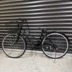 27インチ　自転車　ブラックの画像