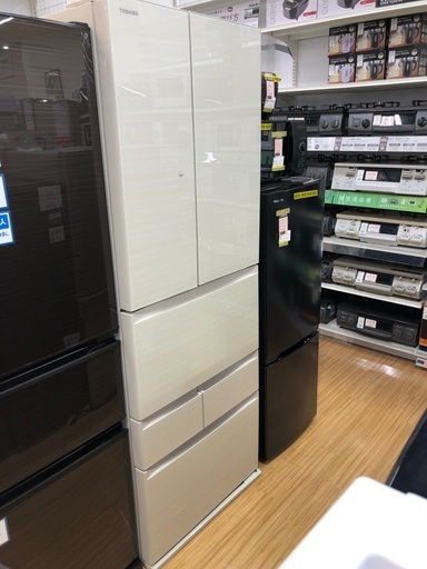 【6ヶ月保証】TOSHIBA 6ドア冷蔵庫をご紹介！トレジャーファクトリーつくば店