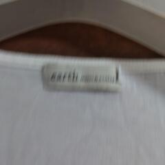 earth music&ecology 刺繍付き半袖Tシャツの画像