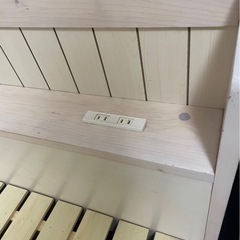 セミシングル　ベッドの画像