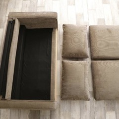MOSS 2人掛コーデュロイソファの画像