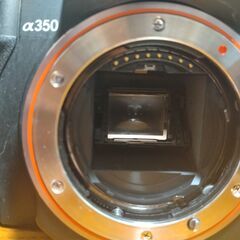 SONY デジタル一眼レフカメラ α350 本体+ズームレンズの画像