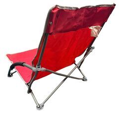 キャプテンスタッグ 折り畳み チェア ピンク 中古 アウトドアの画像