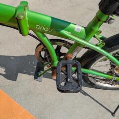 折りたたみ自転車の画像
