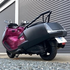 マグザム　全塗装　各部部品交換　メンテナンス済み　車体　カスタム　LED マフラー　オイル交換済み　カスタムパーツ　ハンドル　タイヤ新品の画像