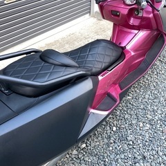 マグザム　全塗装　各部部品交換　メンテナンス済み　車体　カスタム　LED マフラー　オイル交換済み　カスタムパーツ　ハンドル　タイヤ新品の画像