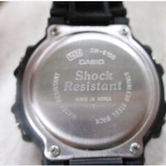 【ジャンク品】ヴィンテージ　当時もの　CASIO Gショック　DW-6100　カシオ　パーツ取り　希少の画像