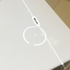 7/27まで！折りたたみテーブル 白の画像