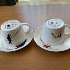 リサとガスパール　食器セットの画像