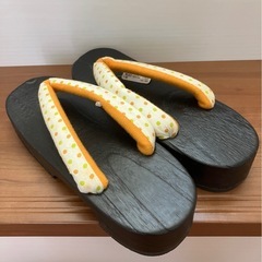 新品　レディース下駄 ゲタの画像