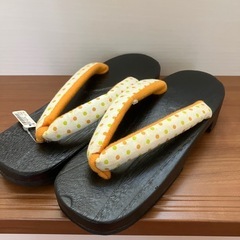 新品　レディース下駄 ゲタの画像