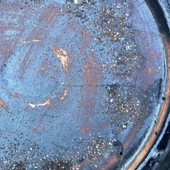 ジャンク火鉢　メダカ容器の画像