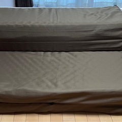 【取引中】ニトリソファになるマットレスブラウン②の画像