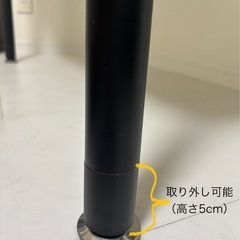 【譲ります】山善　机　60×100　デスクの画像