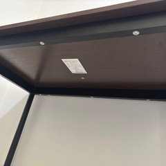 【譲ります】山善　机　60×100　デスクの画像